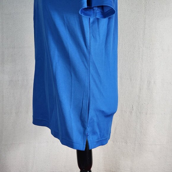 Devon and Jones French Blue Crownlux Performance Style DG20W Polo Work Top Sz M - Picture 9 of 16